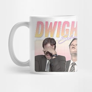 Dwight Schrute \/\ Retro Style Fan Artwork Mug